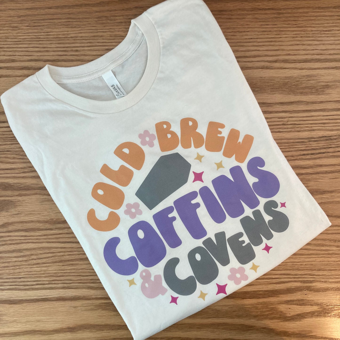 Cold Brew, Coffins & Covens Shirt