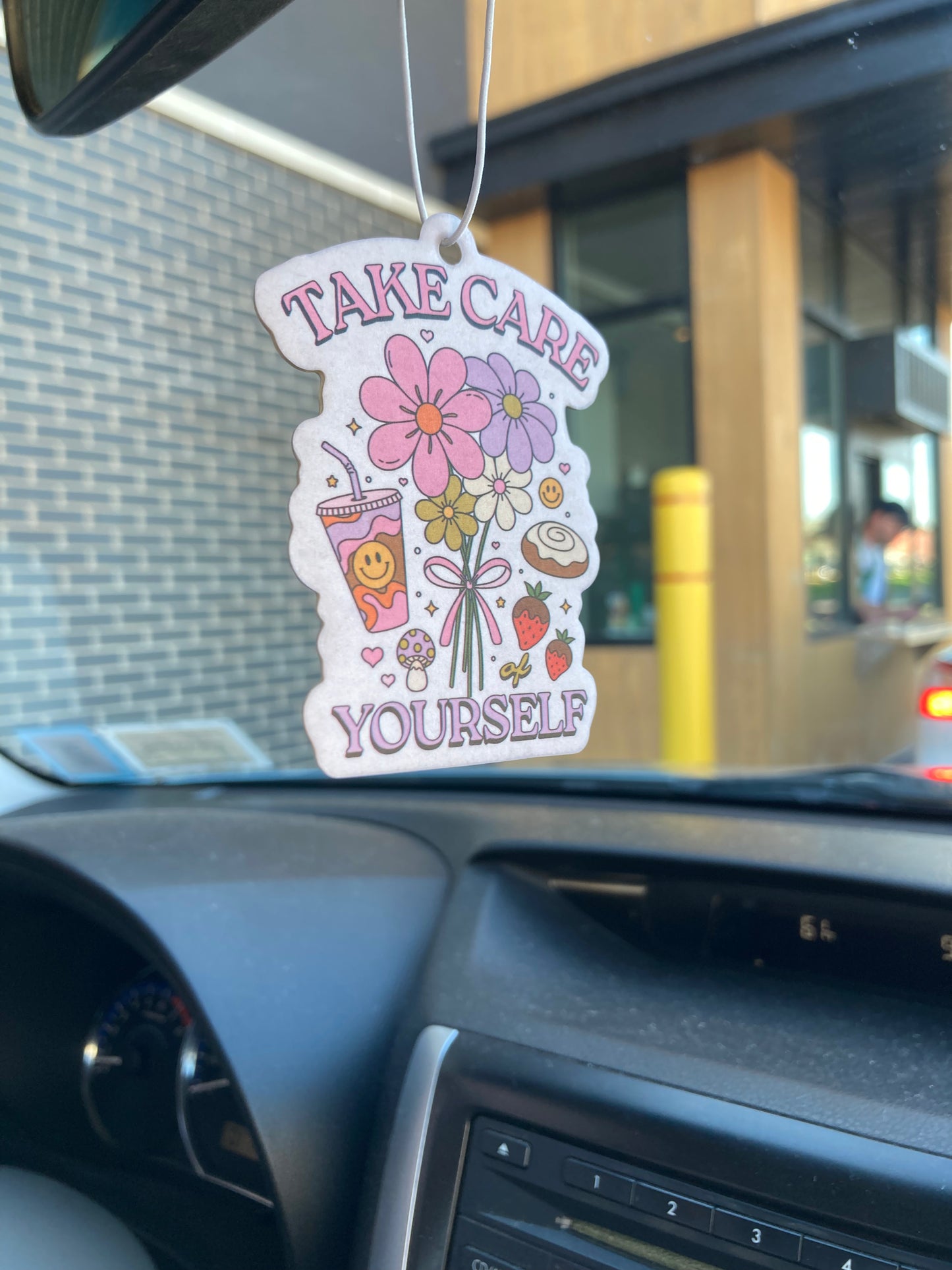 Take Care of Yourself Air Freshener