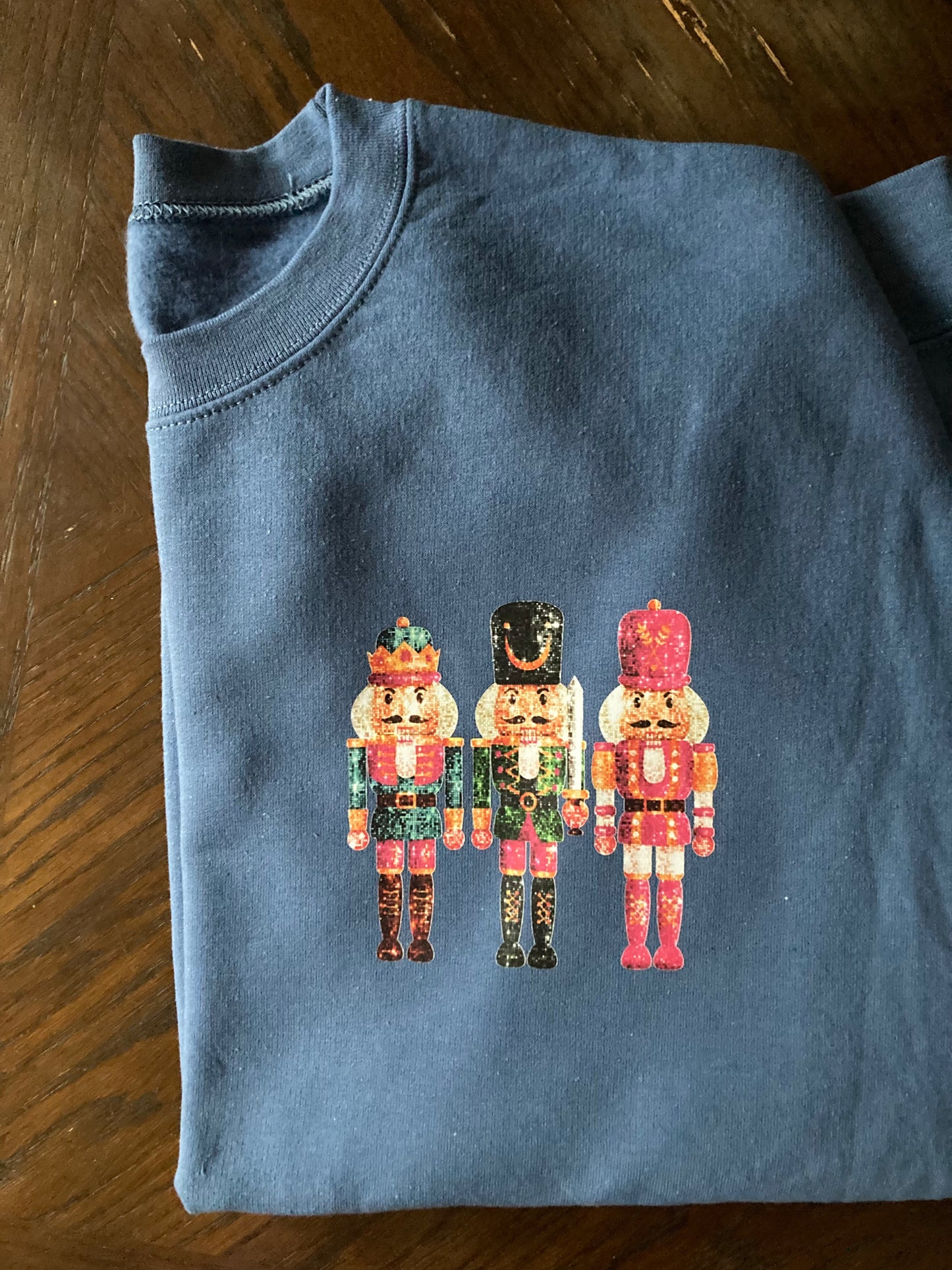 Glitter Nutcracker Crewneck Sweatshirt