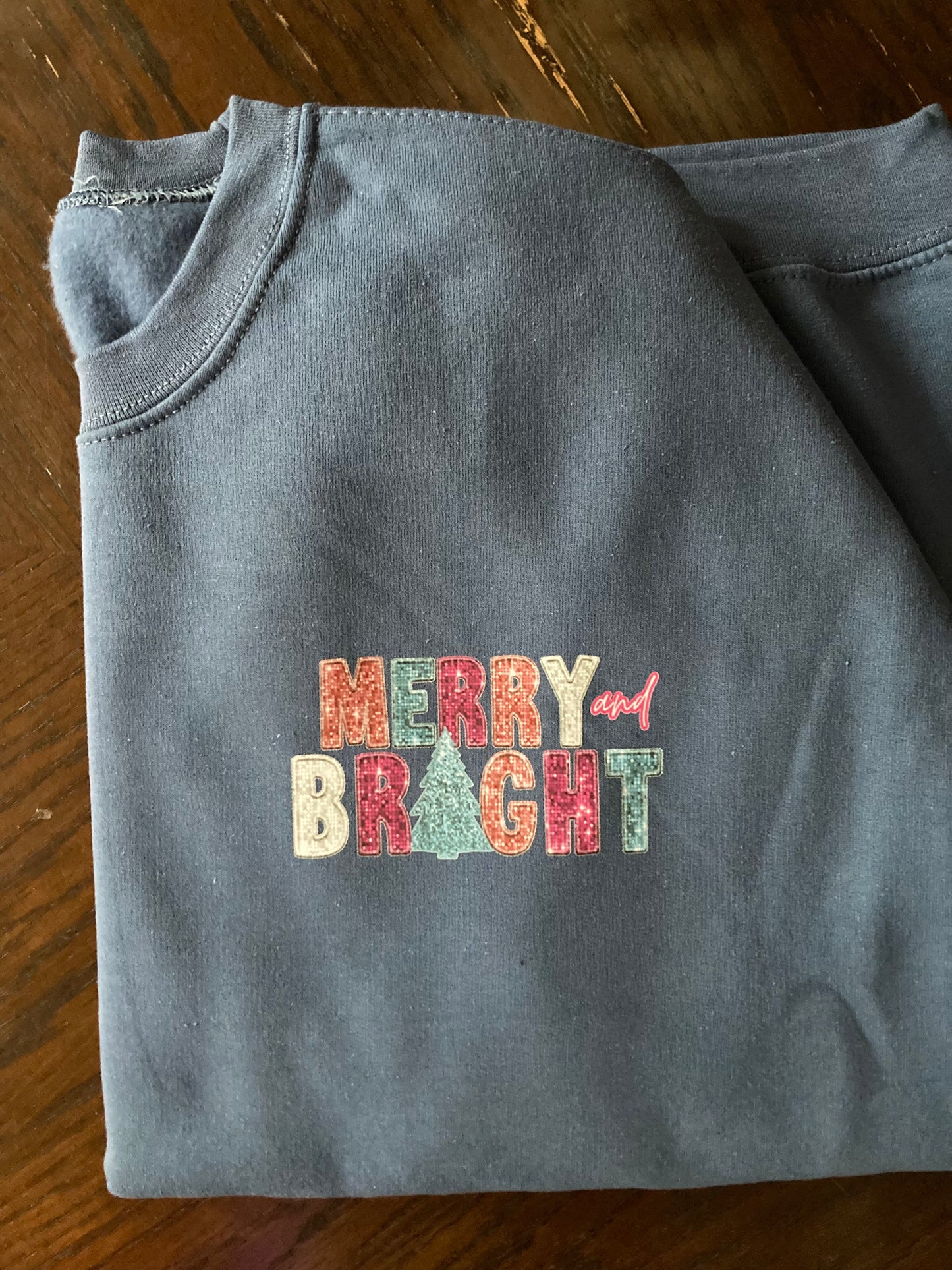 Merry & Bright Crewneck Sweatshirt
