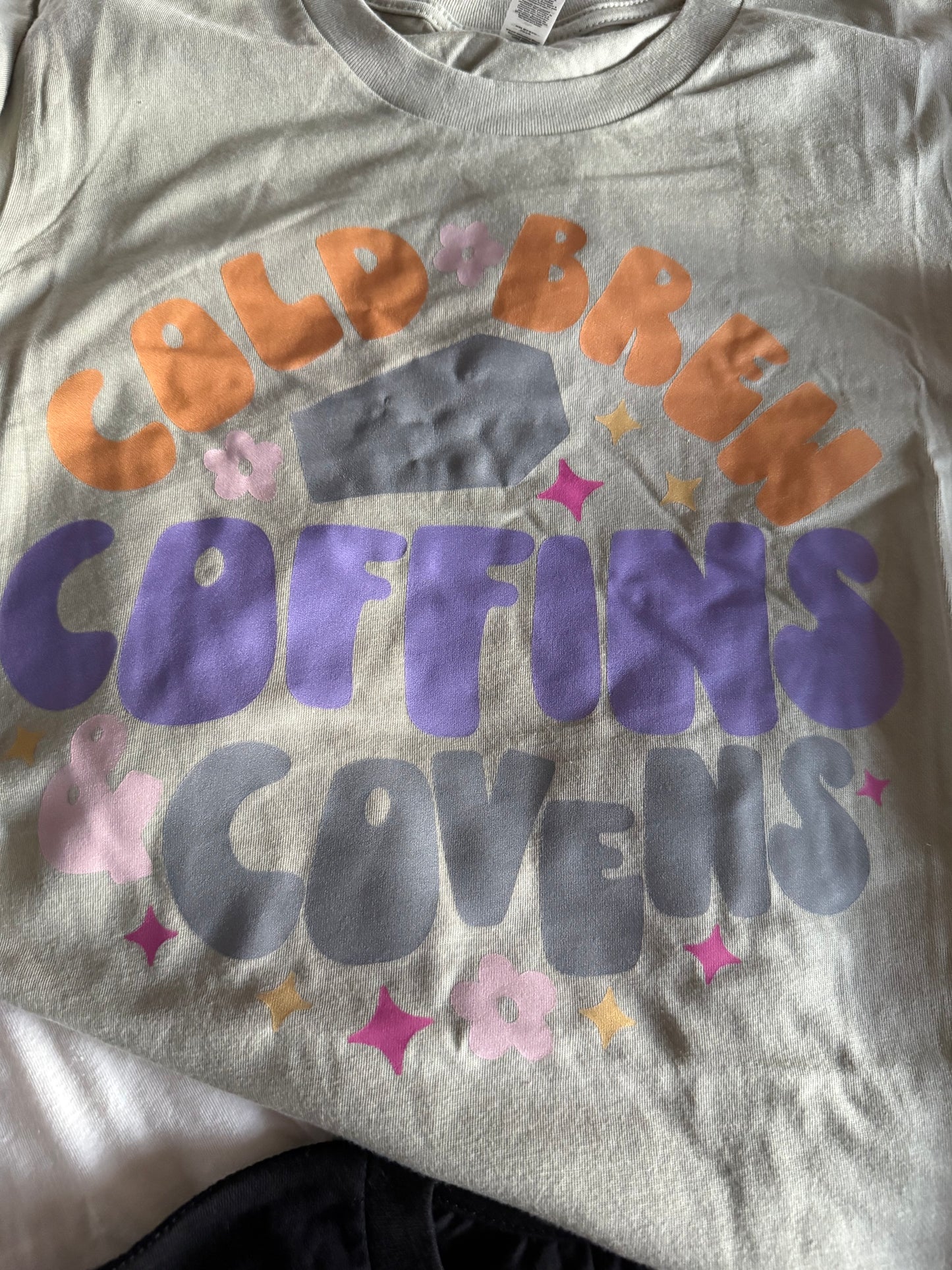 Cold Brew, Coffins & Covens Shirt