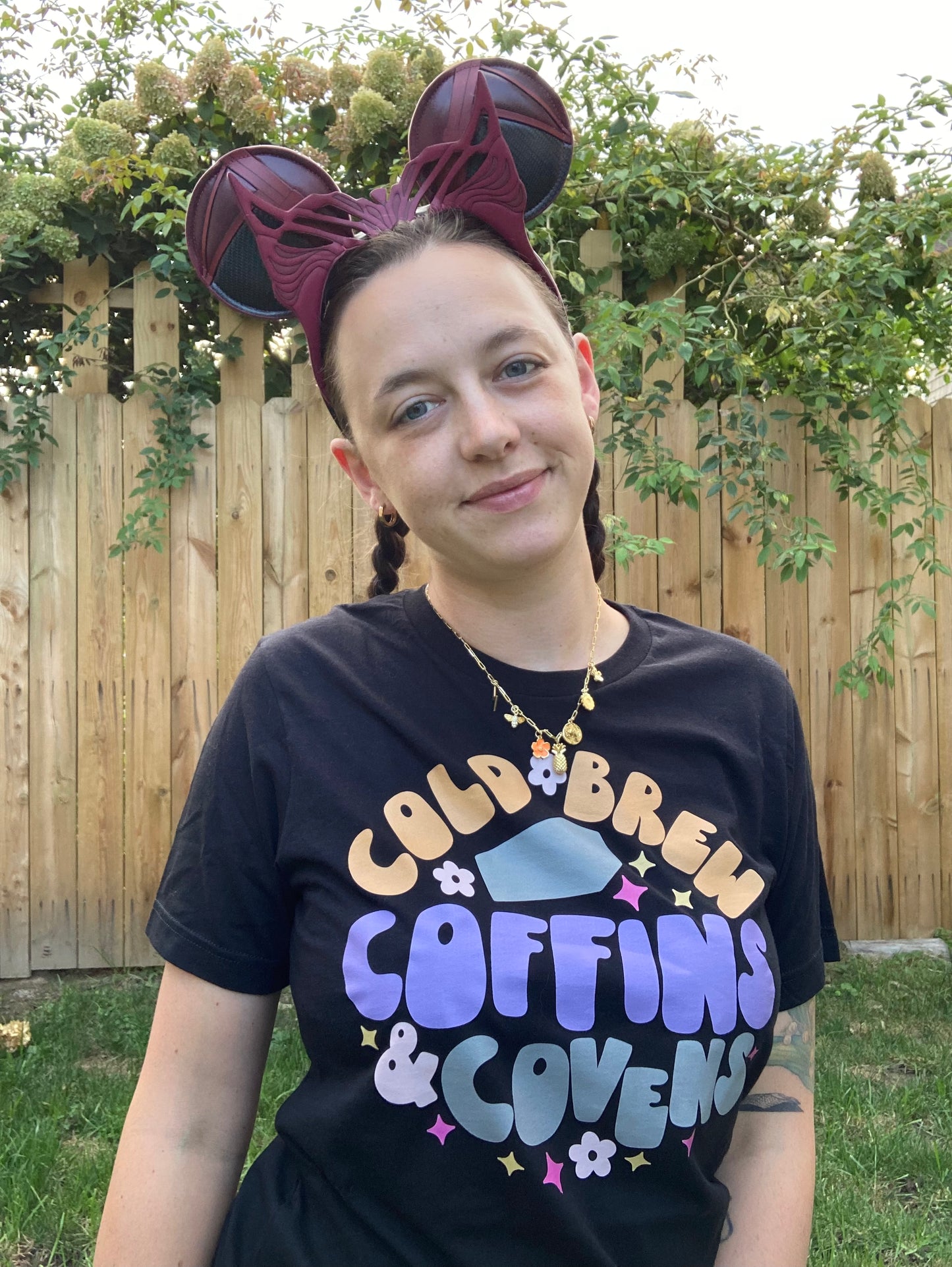 Cold Brew, Coffins & Covens Shirt