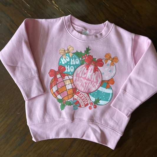 Retro Ornament Mom & Mini Crewneck Sweatshirts