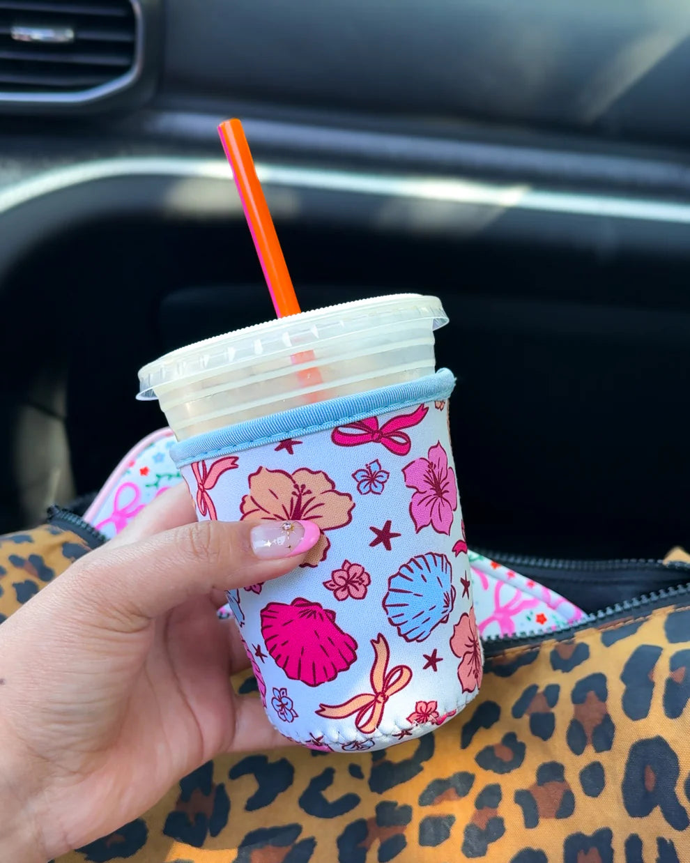 Hibiscus Coffee Sleeve
