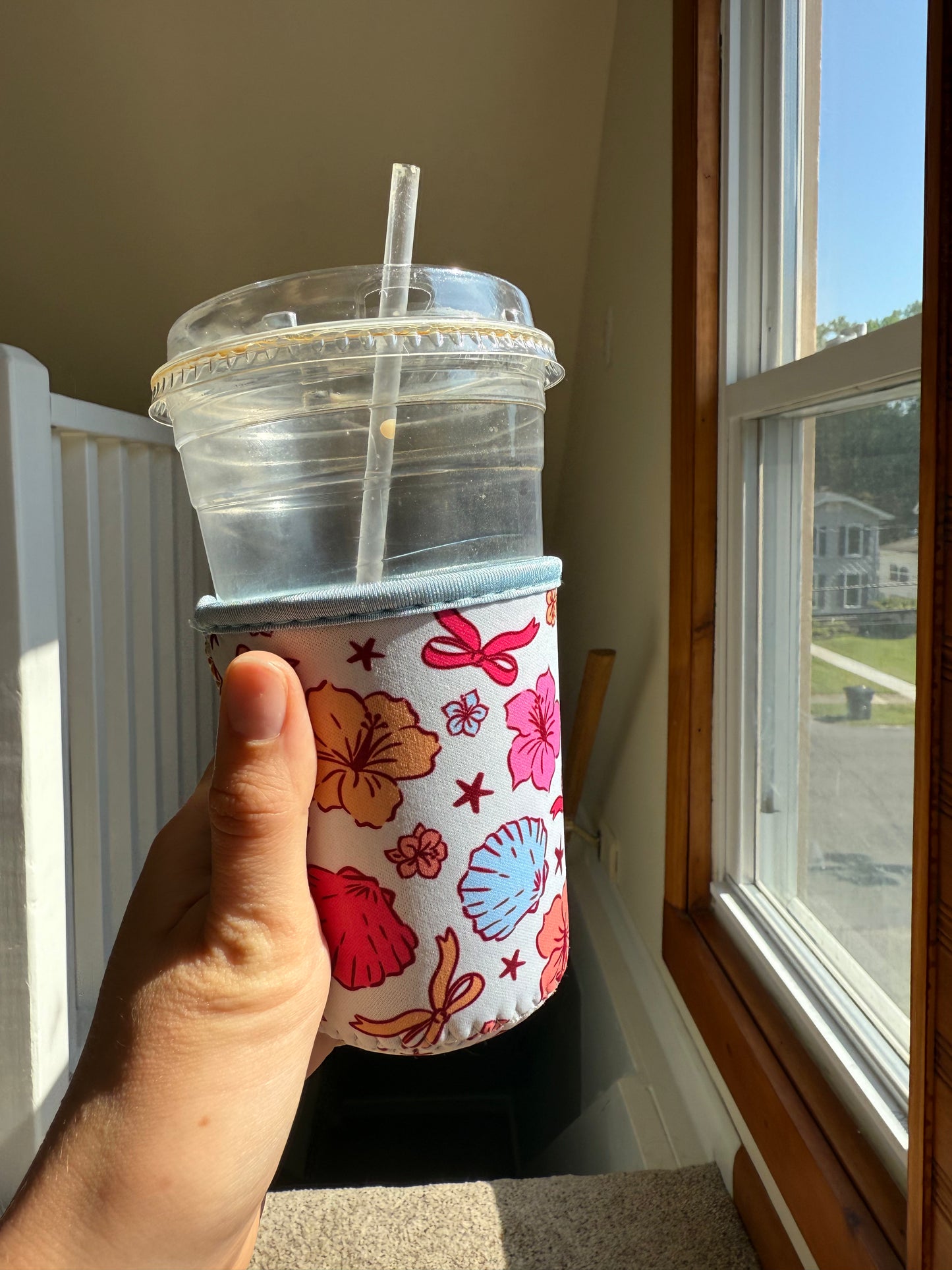 Hibiscus Coffee Sleeve