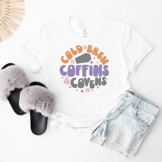 Cold Brew, Coffins & Covens Shirt